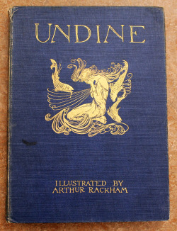 muspec:  In 1909, renowned English artist Arthur Rackham illustrated W. L. Courtney’s translation of Undine.  The results are breathtaking, if unsurprising: Rackham was a master of his craft.  The book contains 15 full color plates, and I’ve picked