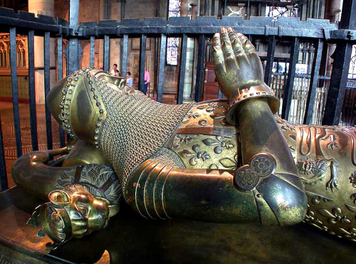 Tomb effigy of Edward the Black Prince c. 1380