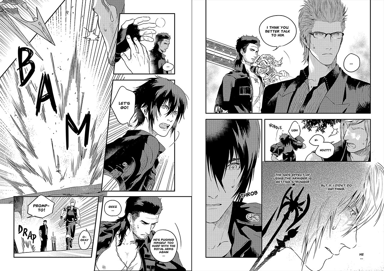 magemg:    In PerpetuumFFXV - Ignis/Noctis doujinshi book #01   It’s common fear