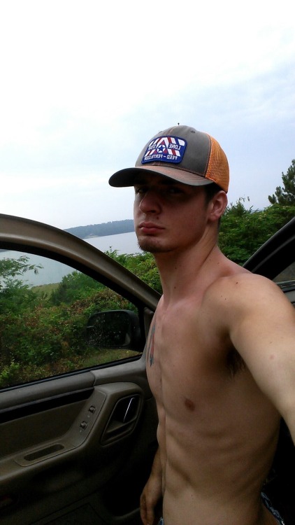 country boy out for a drive