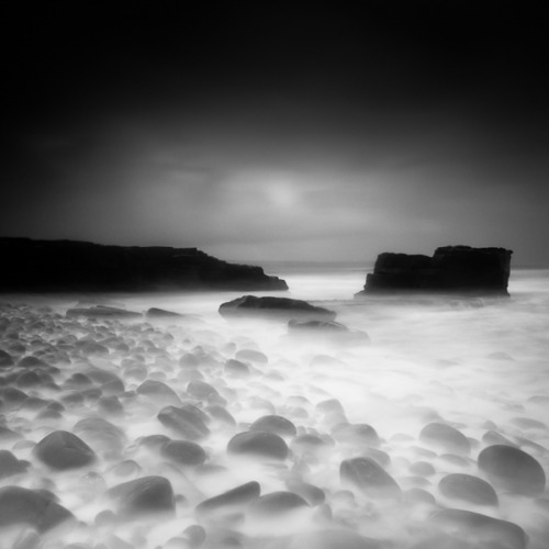 crossconnectmag:  Black and white long exposure photography by Irish landscape and fine art photogra