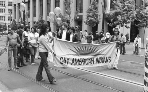 lgbtq-history:Rink Foto’s first celebration of his birthday in San Francisco was interrupted