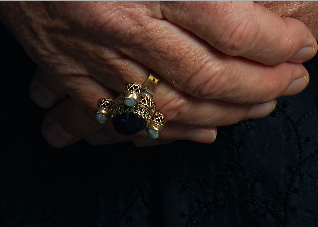 A Discovery of Witches Fashion — ring by Danegeld Historic Jewellery