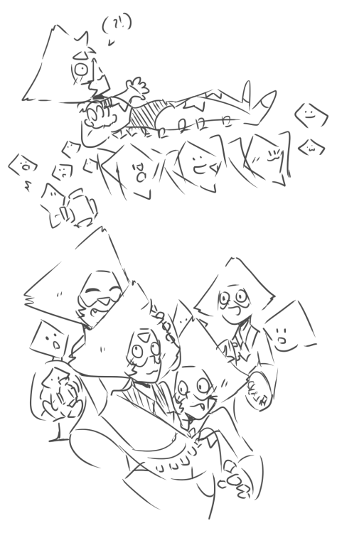 XXX tinyshippingtrash:  doodle dump #33 peridot photo