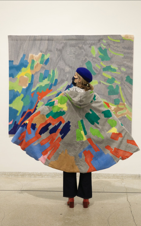 itscolossal:Influential Artworks Find Wearable Reinterpretations in Handmade Garments by Ariel Adkin