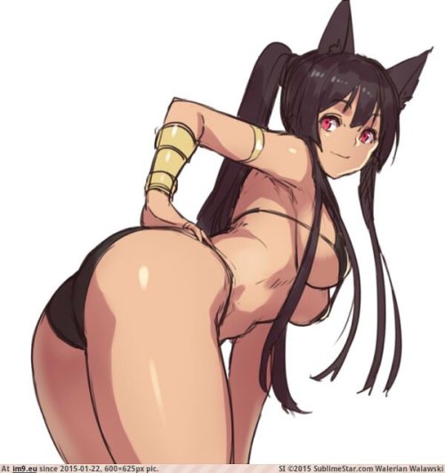 Porn catbuttermargerine:  Bastet & Anubis Source: http://www.pixiv.net/member.php?id=93360 photos