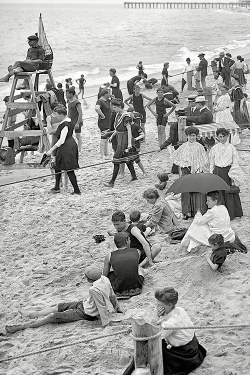 librar-y:The Jersey shore circa 1905.