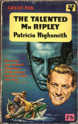 everythingsecondhand: The Talented Mr. Ripley, by Patricia Highsmith (Pan, 1957) From a charity shop in Nottingham. 