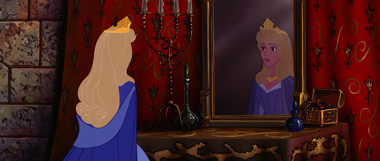 dandylionseeds:  disney princesses + reflections 