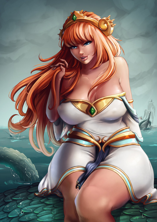 luminyu-art:      ～   Scylla from Smite grown up form - June Patreon Reward  ～     ● If you like what I draw, you can share and reblog my art to support me :3● Follow me on my other social medias to stay updated for streams and news.● Consider