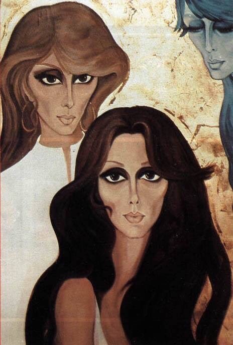 iibalqees - Fairuz - painted by Cici Sursock, 1980.