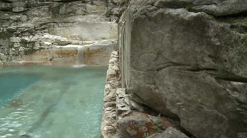 Porn nonconcept:Quarry turned into luxury swimming photos