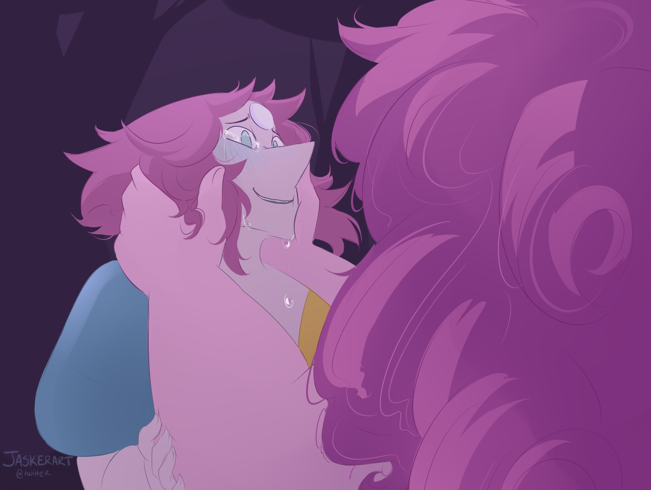 jasker: ahhhhh the aspr soundtrack getting uploaded made me wanna draw more of that