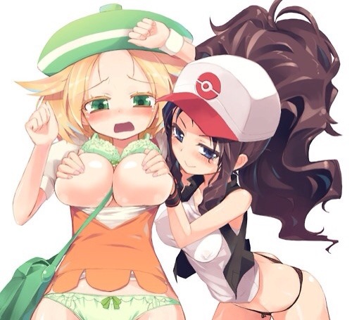 pokeboobies:  Yuri request! porn pictures