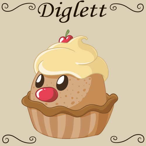 Delicious Dex:#050 Cream Pie DiglettIf you had any idea for future pokemons and what food they shoul