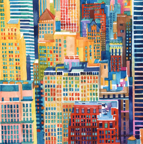 New York buildings by Takmaj (x)