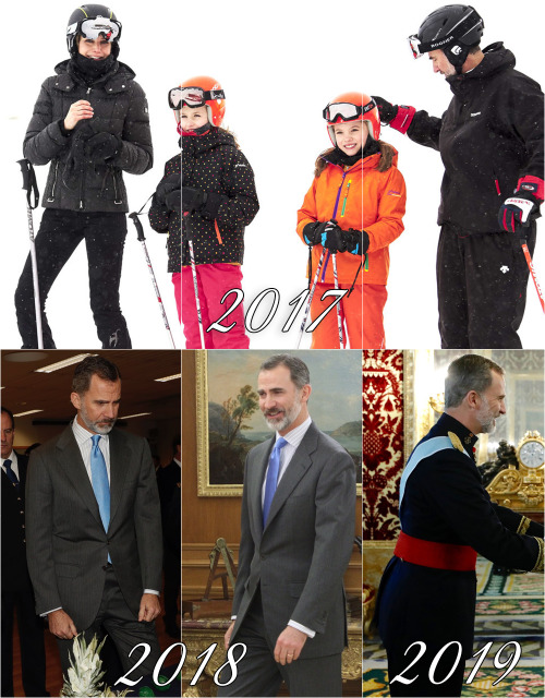 Felipe and Letizia retrospective: February 8th2004: Skiing in Baqueira-Beret in the Spanish Pyrenees