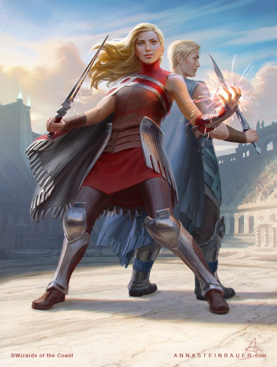 mtg-realm: Magic: the Gathering - Planeswalker Twins It is a great rarity that siblings,
