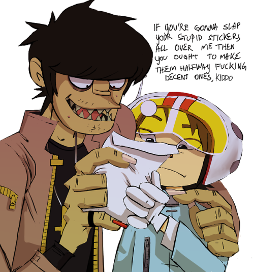 paleimitatorz:i am a sucker for murdoc being an unconventional yet serviceable dad
