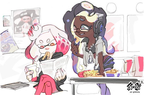 Japan-Exclusive Splatfest Art