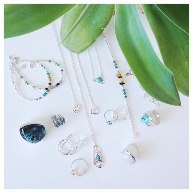 Drooling over these beautiful #jewels we just received from our friends at @violetgraydesign