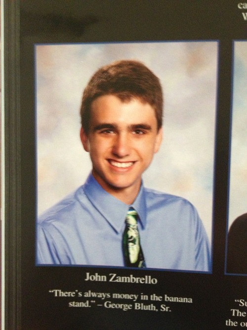 charlie–sheen:  saturn-and-soliloquies:  My yearbook quote  GOD BLESS YOU
