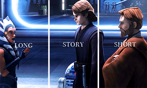myonly-hope:LONG STORY SHORTTaylor Swift x Star Wars 6/?Ahsoka Tano, Anakin Skywalker and Obi Wan Ke