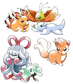searching-for-bananaflies:  I’m late to the pokemon Gold Beta bandwagon due to computer problems. But I’m happy I was able to draw some of my and chats’ favorites on stream. Went with Ken Sugimori’s old style. I love the tiger. I want 57 of em.