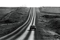 fewthistle:  Rural Highway. USA. 1959. Photographer: