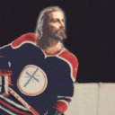 FAMOUS PEOPLE WEARING HOCKEY JERSEYS — Kevin Smith in a Big Silly