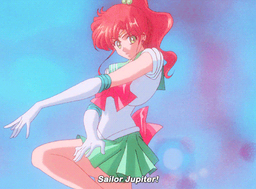 The Pretty Guardian in a Sailor Suit. The Guardian of Love and Courage. Sailor Jupiter! I&rsquo;ll m