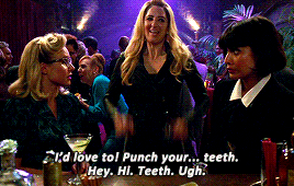 tatlmaslany:Good Janet trying to impersonating Bad JanetBonus: