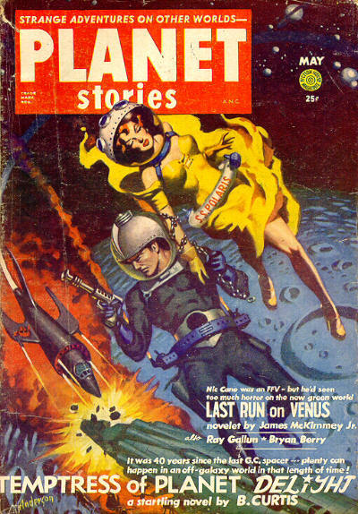 trashmenace: Planet Stories, May 1953 Back issue from AbeBooks 