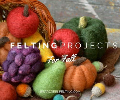 (via Insanely Easy and Clever Felting Projects for Fall) 