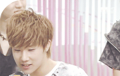 g-y-u:  ” If you watch our performances closely you will realize that when Sungjong