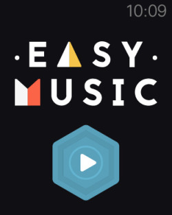 typography on Easy Music