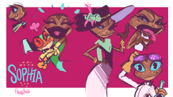 forosha:    Lovely Poison Frog finally has a name! Helloooooooo Sophiaaaaa!     Sophia was originally supposed to be Brazilian, but after doing more research on the geographical location of her species, her new origin is Costa Rica!   