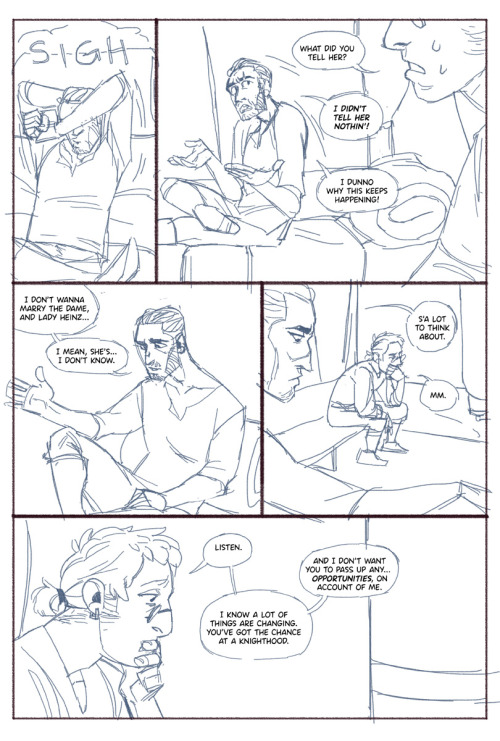 Lately I’m trying to turn more of my prose into comics/play around with the idea of a warhamme