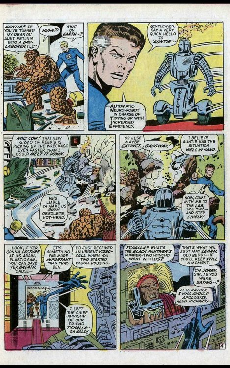 197202 Fantastic Four #119 – Page 7 They sure loved their acronyms in the early 70s