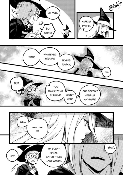 eulyin: [Déjà vu] Script proofread by @akihaotaku Thank you again and again~Hahaha yeah!! These witches have truly enraptured me! (＊☉౪ ⊙｡) Who knows what she actually felt.  Twitter || Instagram || Ko-fi  