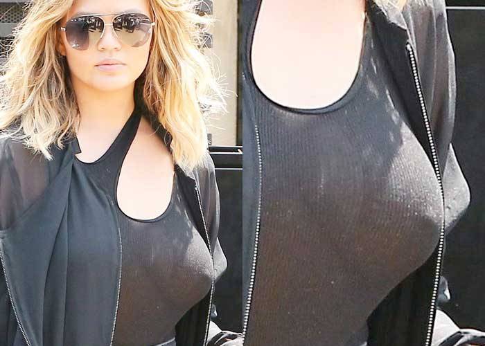 starprivate:  Chrissy Teigen shares mammoth seethrough sideboob  Chrissy Teigen