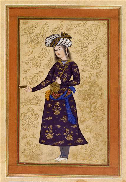 Painting by Reza Abbasi (c. 1565–1635), leading Persian miniaturist of the Isfahan School during the