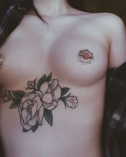 peachy-pettanko:If I were to ever get my nipples pierced, this would be the jewelry I need.