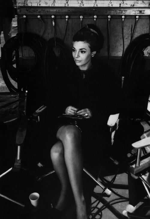 americanfilminstitute: Anne Bancroft photographed on the set of The Graduate at Paramount Studios in