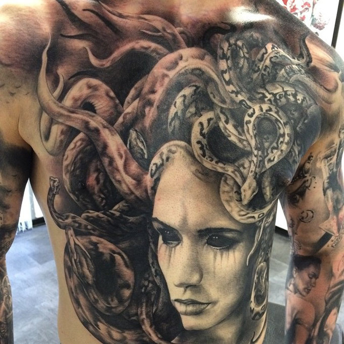 10 Beautiful Medusa Tattoos Not To Be Missed in 2023  CNC Tattoo Supply