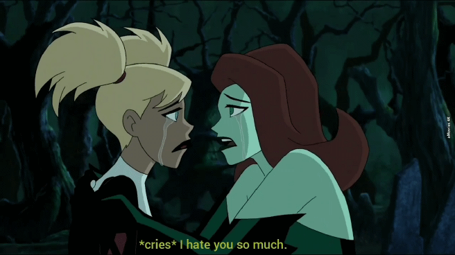 officerhaughtismygirlfriend:Harley Quinn & Poison IvyBatman and Harley Quinn 2017