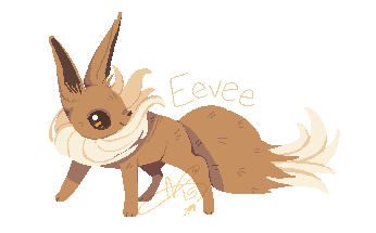 doodleloser:  Practicing some more pixel/binary styles~ Eevee for funzies, Goomy cause ya, and Growlithe for sailorcatbutt!