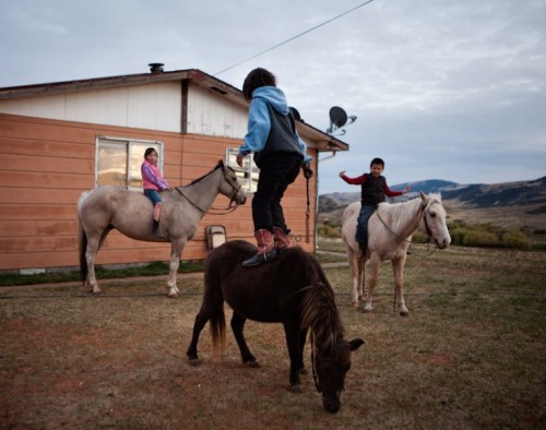 oh-girl-among-the-roses:Ph. Erika Larsen, “People of the Horse” “Over a 