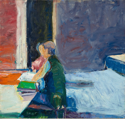 Richard Diebenkorn (1922-1993)Interior with Figures (1960)oil on canvas 121.9 x 129.5 cm