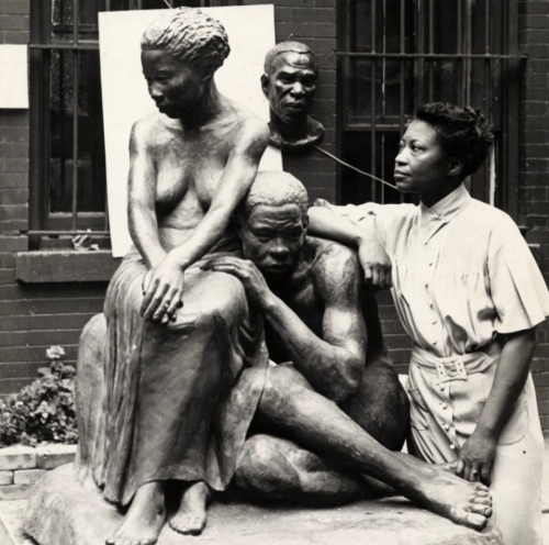 of-foolish-and-wise:IN THIS HOUSE WE celebrate black women sculptors because Dark Academia has a sli